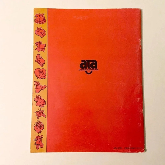 Vintage 1982 American  Teaching Aids Drill It Work Book School Skills Elmer - Picture 2 of 16